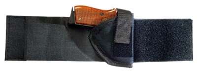 BULLDOG ANKLE HOLSTER RH BLACK - SUB COMPACT AUTOS W/2"-3" BBL