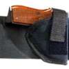 BULLDOG ANKLE HOLSTER RH BLACK - MOST REVOLVERS 2"-2 1/2" BBL