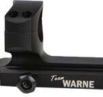 Warne Ramp Mount 1" Tactical - Picatinny Black