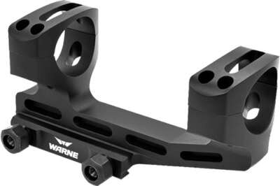 Warne X-Skel 1.9" Super High - Mount 30mm Picatinny Black