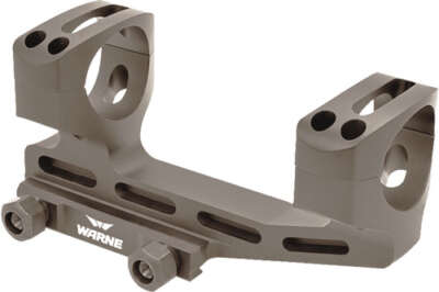 Warne X-Skel 1.9" Super High - Mount 34mm Picatinny Dark Erth