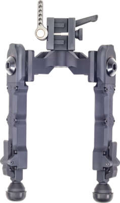 ACCU-TAC BIPOD WIDE BODY RIFLE - 7.5" MAX PICATINNY MATTE BLACK