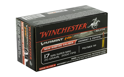 WIN VARMINT HV 17WSM 20GR PT 50/500