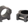 Warne Maxima 1" Hrz QD Low Rings BLK