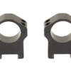 Warne Maxima 1" Hrz QD Hi Rings BLK
