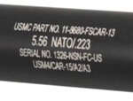 Guntec AR-15 Fake Suppressor - 5.5" 1/2X28 Threads Black