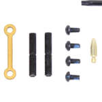 Guntec AR-15 Anti Rotation - Pin Set Anodized Gold