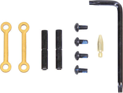 Guntec AR-15 Anti Rotation - Pin Set Anodized Gold