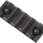Guntec Removable Accy Rail - 2" Keymod Black