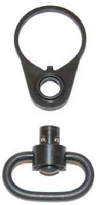 Guntec QD Single Point Sling - Adapter W/QD Swivel Black