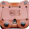 DESANTIS DOUBLE MAG POUCH OWB - LTHR FITS GLOCK 17/19/23/22 TN