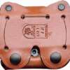 DESANTIS DOUBLE MAG POUCH OWB - LEATHER SIG P365 TAN