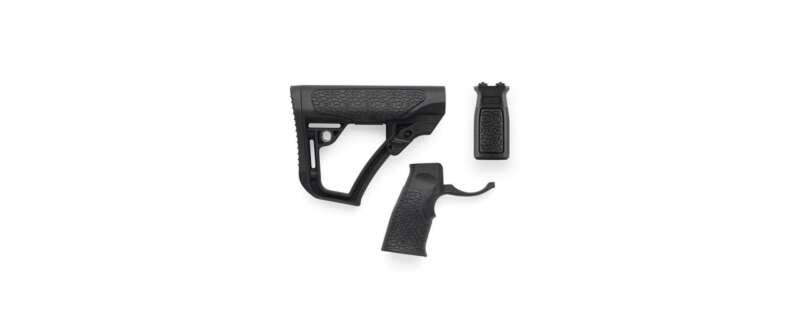 DANIEL DEFENSE STOCK/GRIP/FOREGRIP M-LOK BLK