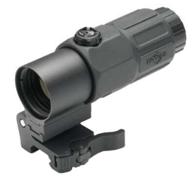 Eo Tech 5X Magnifier BLK Sts Mount