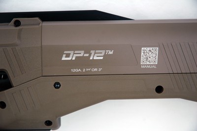 DP-12 12 GA DOUBLE BARREL PUMP - SHOTGUN 16 RDS FLAT DARK EARTH
