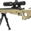 Crickett Precision Rifle 22Lr - Blued/FDE Threaded W/Scope