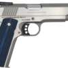 Colt Gold Cup Lite 9mm 5" 8rd - Stainless Blue G10 Grips