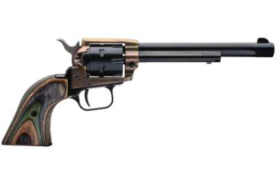 HERITAGE MANUFACTURING 22LR COLOR CASE/BLUE 6.5" FS
