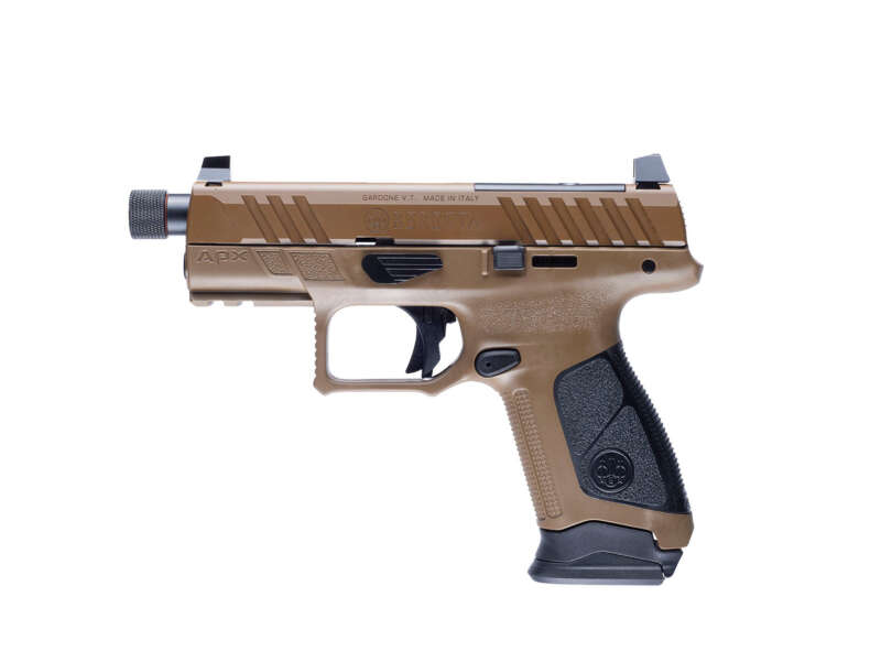 Beretta Apx A1 Cpt Tac 9mm FDE 15+1 OR