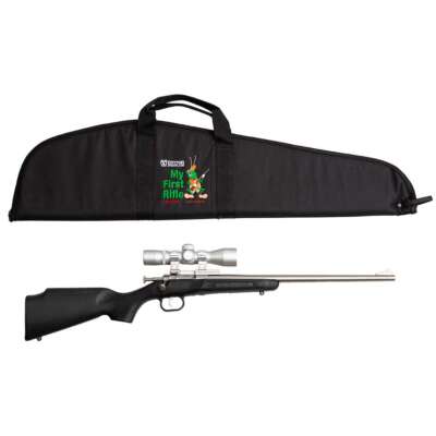 Keystone Sporting Arms Crickett 22Lr Bk/Ss Pkg