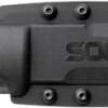 SOG KNIFE SEAL PUP 4.75" - BLACK SERRATED W/KYDEX SHEATH