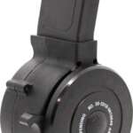 Iver Johnson Magazine Ar15 - 223 50rd Drum Black Polymer