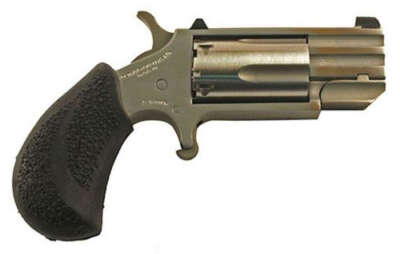 NORTH AMERICAN ARMS PUG 22MAG REV 1" SS WHITE DOT