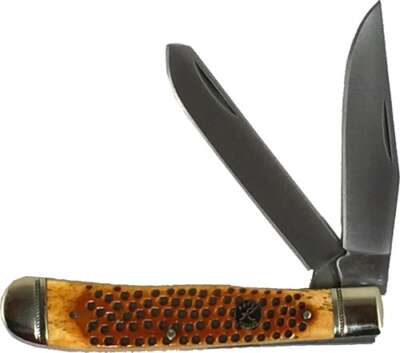 ABKT ROPER PIT VIPER TRAPPER - CARBON 3.25" BLD JIGGED BONE