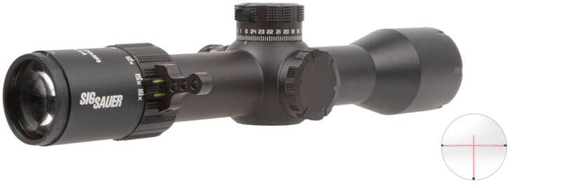 SIG SAUER TANGO DMR 3-18X44 34MM MIL 2.0