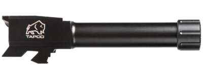 TAPCO BARREL GLOCK 43 BLACK 1/2X28