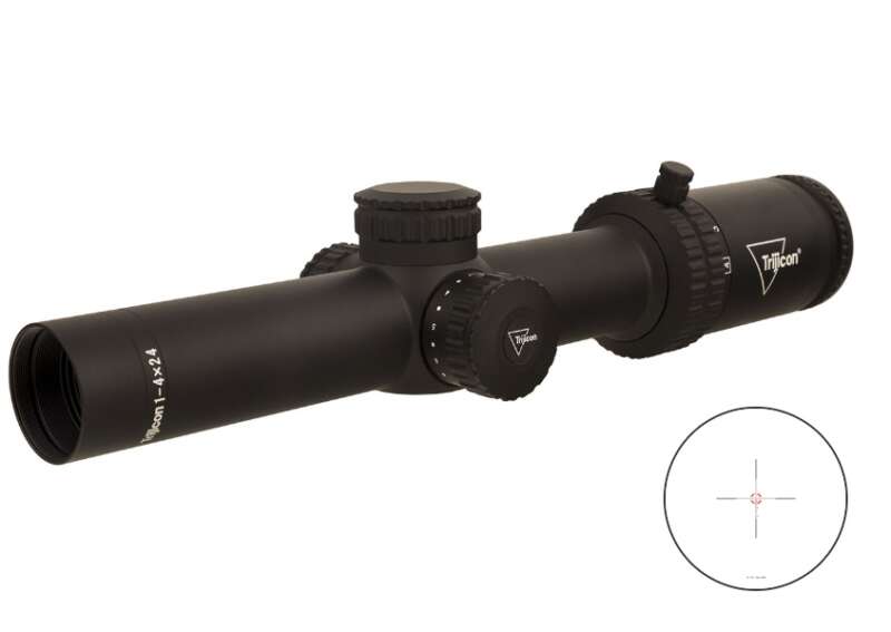 TRIJICON CREDO 1-4X24 BLK 30MM BDC RED