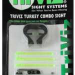 Hiviz Shotgun Deer/Turkey Set - Triviz 1/4"-3/8" Vent Ribs