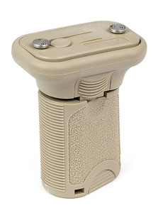 BCM VERTICAL GRIP SHORT FDE - FITS KEYMOD RAILS