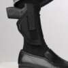 BULLDOG ANKLE HOLSTER RH BLACK - SUB COMPACT AUTOS W/2"-3" BBL