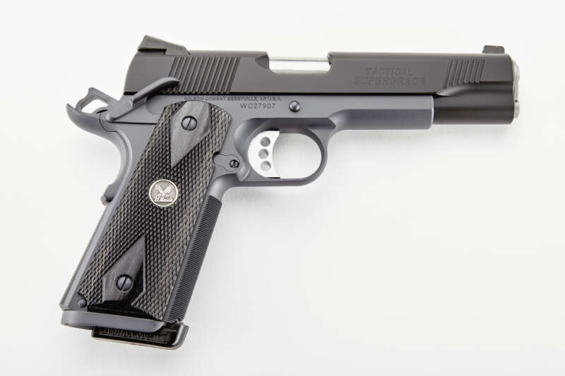 WILSON COMBAT TACTICAL SG 45ACP 5" BLK CA