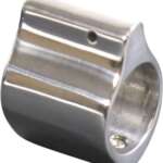 Guntec Low Profile Gas Block - .750 Dia Polished Stainless