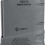 MFT MAGAZINE AR10/SR25 7.62X51 - 308 WIN 10RD BLACK POLYMER