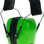 CALDWELL YOUTH PASSIVE EARMUFF - NEON GREEN