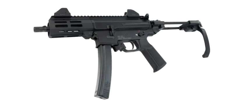 MILITARY ARMAMENT CORP MAC IX 9MM 6.5" 30+1 BLK BRACE
