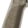 HOGUE AR15 15 DEGREE VERTICAL - POLYMER NO FINGER GROOVES FDE