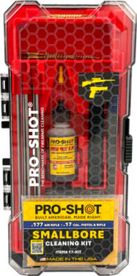 PRO SHOT RIFLE CLEANING KIT - .177 CAL