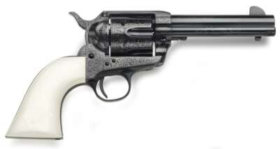TAYLOR'S & COMPANY OUTLAW LGCY 45LC BL/IVRY 4.75"