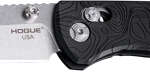 HOGUE MYSTO 3.4" ABLE LCK FLDR - CLIP POINT BLACK DIAMOND METAL