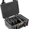 PELICAN VAULT V300 LARGE- - 5 PISTOL CSE PRE CUT FOAM BLK