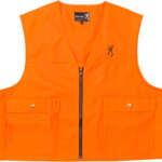 BROWNING JUNIOR SAFETY VEST - W/LOGO BLAZE ORANGE X-LARGE