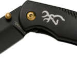 BROWNING KNIFE PRISM III FLDNG - HUNTER 2.38" BLADE BLACK ALUM