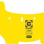 CALDWELL AR500 COYOTE TARGET - 3/8"  AR500 STEEL YELLOW