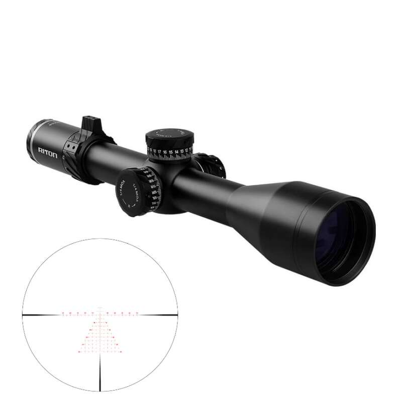 RITON OPTICS 5 CONQUER 4-28X56 MOA FFP IL