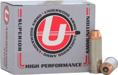 UNDERWOOD 45 LC 250GR - XTP JHP 20RD 10BX/CS