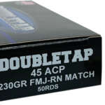 DOUBLETAP 45ACP 230GR FMJ-RN - MATCH 50RD 20BX/CS